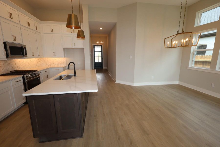 Furnished interior view inside a new home in Elyson - Reserve Collection, Katy (Image 3).