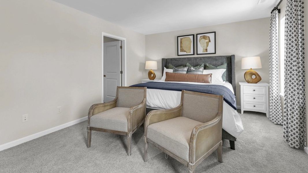 Furnished interior view inside a new home in Wilson's Ridge, Wilson's Mills (Image 25).