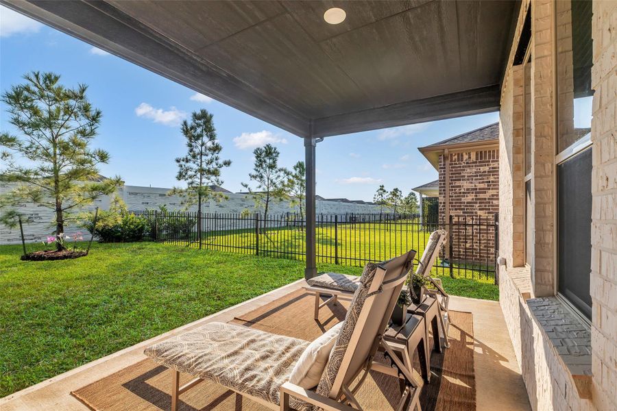 Furnished interior view inside a new home in , Fulshear (Image 7).