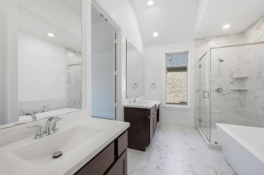 Furnished interior view inside a new home in Gateway Village - The Reserve, Denison (Image 10).