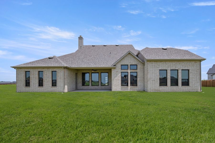 Exterior details and patio area of a home in Hartson Estates, Midlothian (Image 4). Exterior details and patio area of a home in Hartson Estates, Midlothian (Image 4).