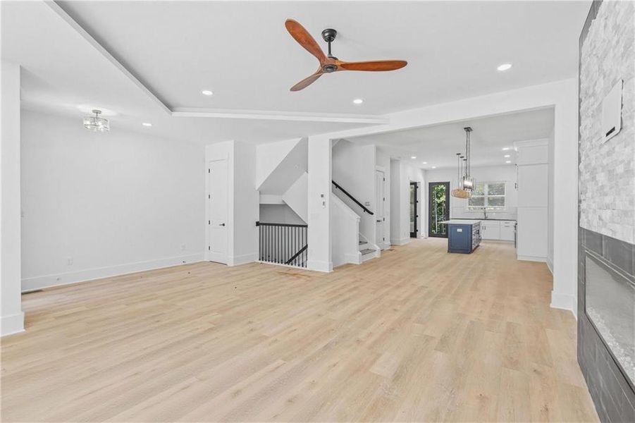 Spacious, unfurnished interior of a new home in , Stockbridge (Image 9). Spacious, unfurnished interior of a new home in , Stockbridge (Image 9).