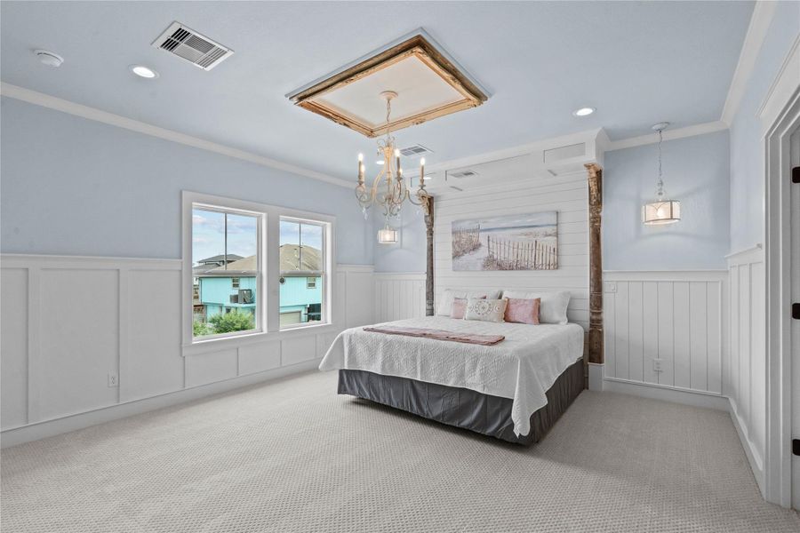 Furnished interior view inside a new home in , Bayou Vista (Image 15).