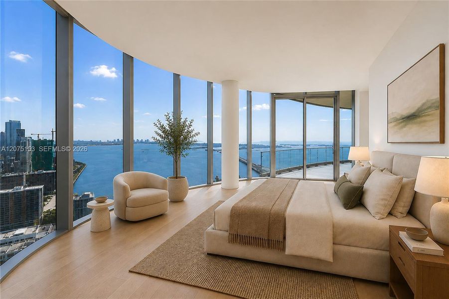 Secondary Primary Bedroom. UNA Residences Brickell. One or more photos have been virtually staged. Secondary Primary Bedroom. UNA Residences Brickell. One or more photos have been virtually staged.