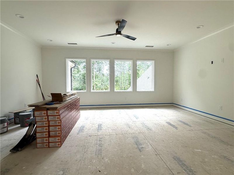 In-progress construction of a new home in , Lawrenceville, GA (Image 6).