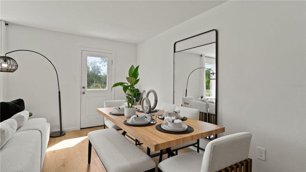 Furnished interior view inside a new home in , Davenport (Image 12).