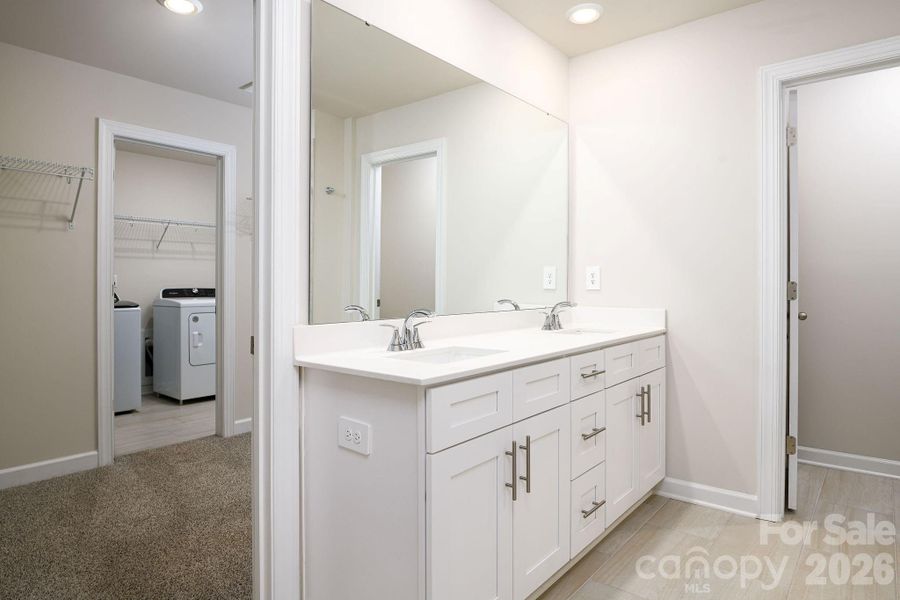 Furnished interior view inside a new home in , Mocksville (Image 24).
