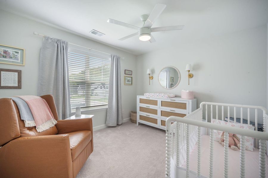 Furnished interior view inside a new home in Cordgrass Landing, Johns Island (Image 14).