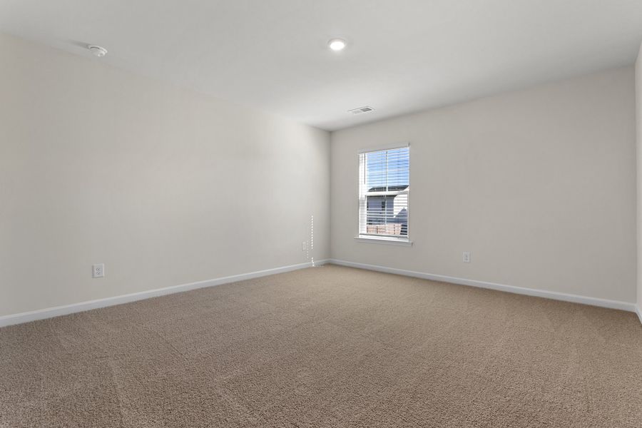 Representative unfurnished interior of a home built from the Larch Duplex by McGuinn Homes in South Lake Commons, Lexington (Image 17).