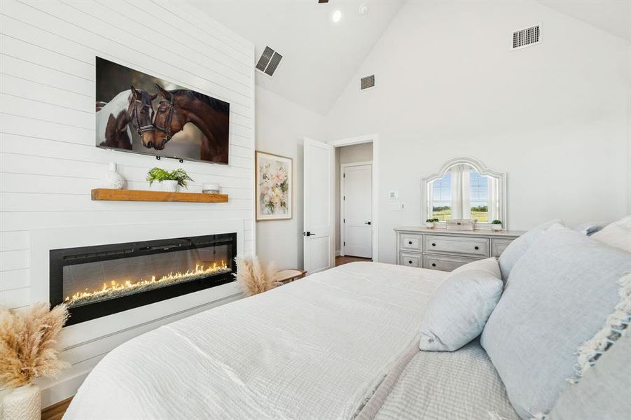 Furnished interior view inside a new home in , Leonard (Image 15).