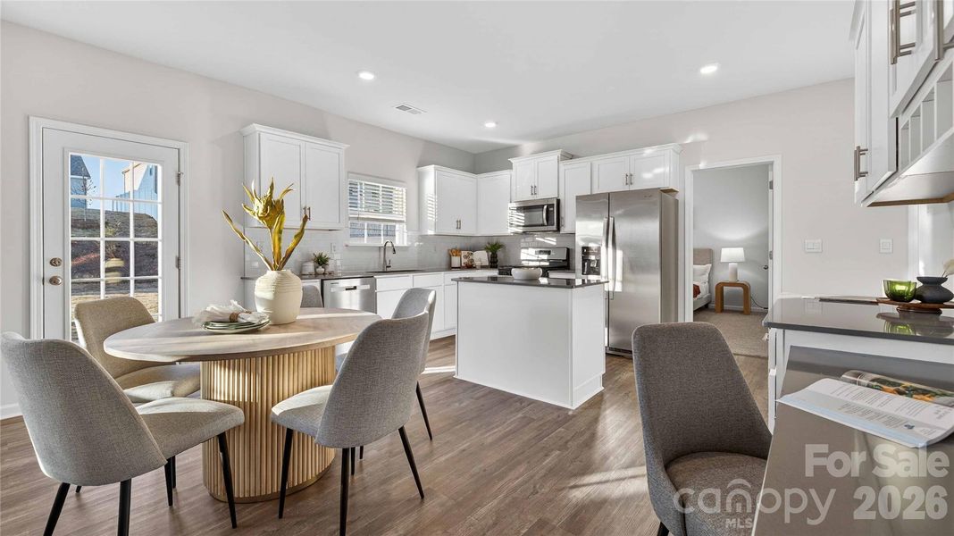 Furnished interior view inside a new home in Wallace Springs, Statesville (Image 9). Furnished interior view inside a new home in Wallace Springs, Statesville (Image 9).