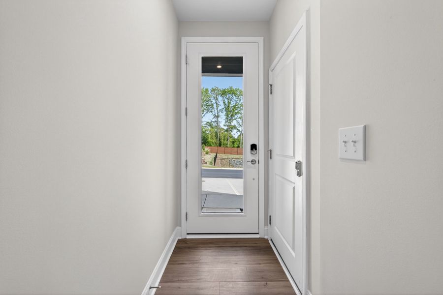 Spacious, unfurnished interior of a new home in Archer Row, Charlotte (Image 20). Spacious, unfurnished interior of a new home in Archer Row, Charlotte (Image 20).