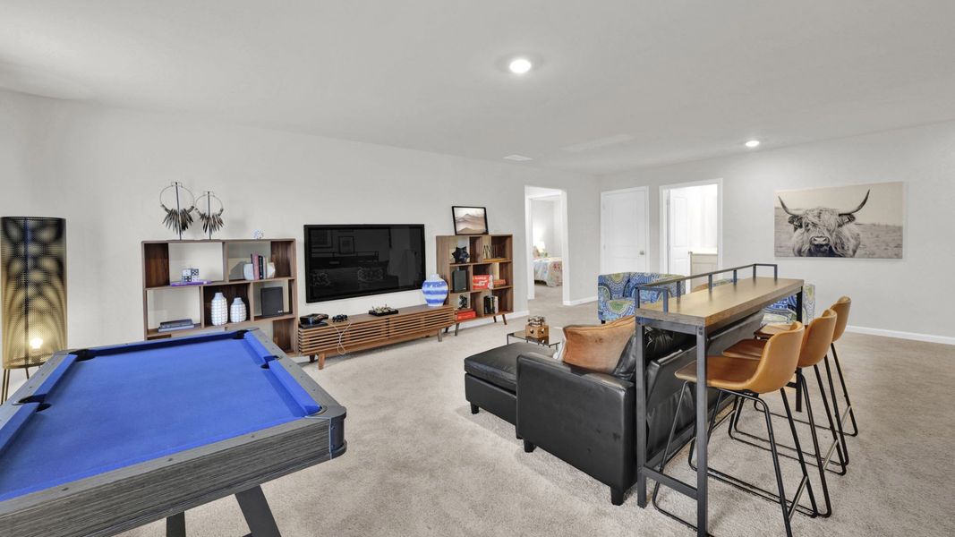Furnished interior view inside a new home in Sweet Briar, Ooltewah (Image 32).
