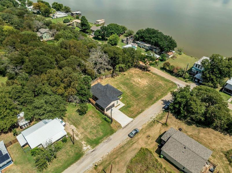 Aerial view of residential area Aerial view of residential area