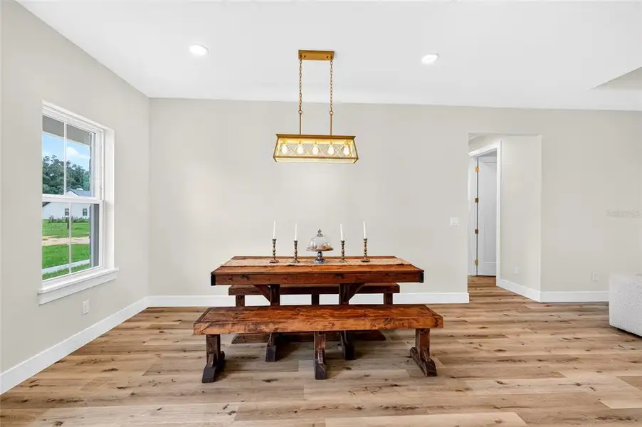 Furnished interior view inside a new home in , Bushnell (Image 32).