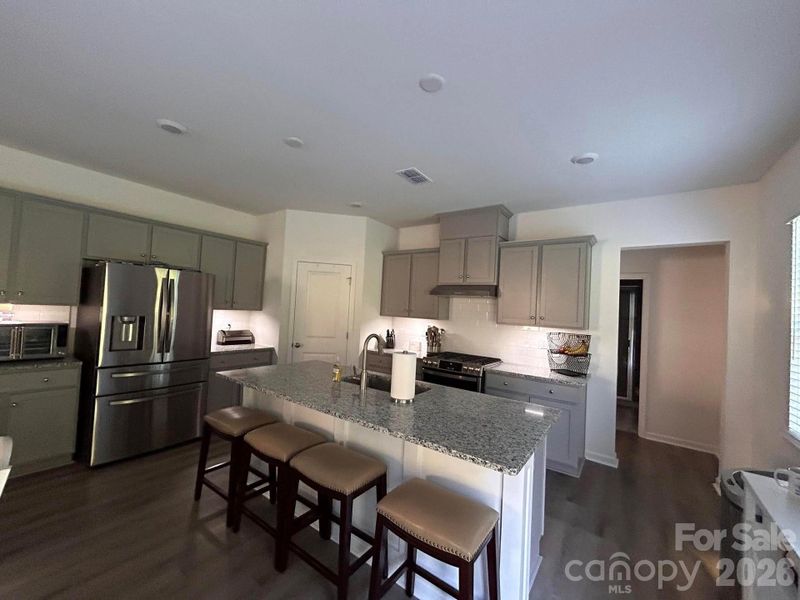 Furnished interior view inside a new home in Sanders Ridge, Troutman (Image 6).