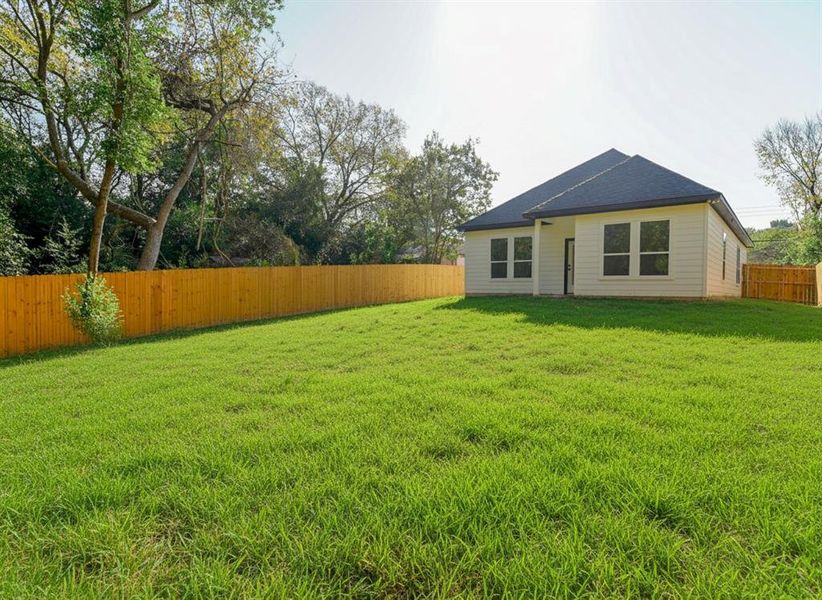 Exterior details and patio area of a home in , Dallas (Image 22). Exterior details and patio area of a home in , Dallas (Image 22).