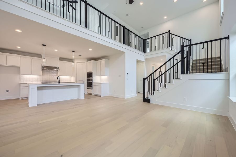 Plan 1457 Living/Kitchen Representative Photo Plan 1457 Living/Kitchen Representative Photo