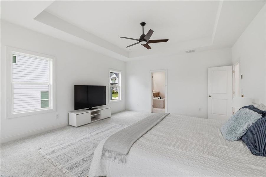 Furnished interior view inside a new home in , Woodstock (Image 26).