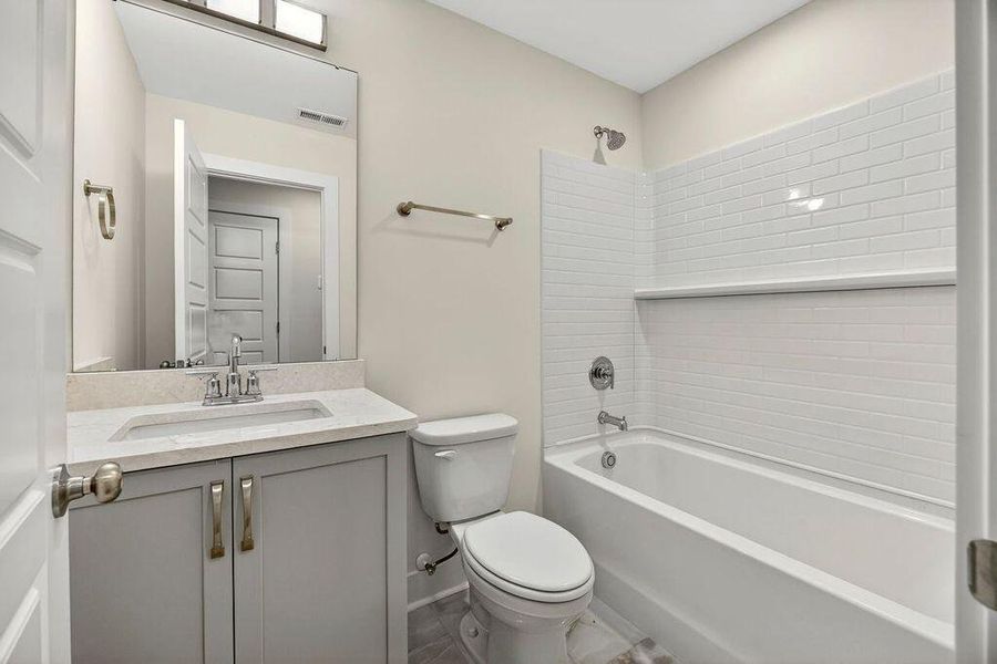 Furnished interior view inside a new home in , Awendaw (Image 14).
