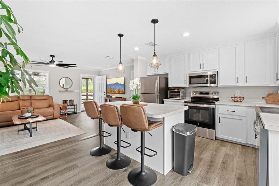Furnished interior view inside a new home in , Brooksville (Image 17).