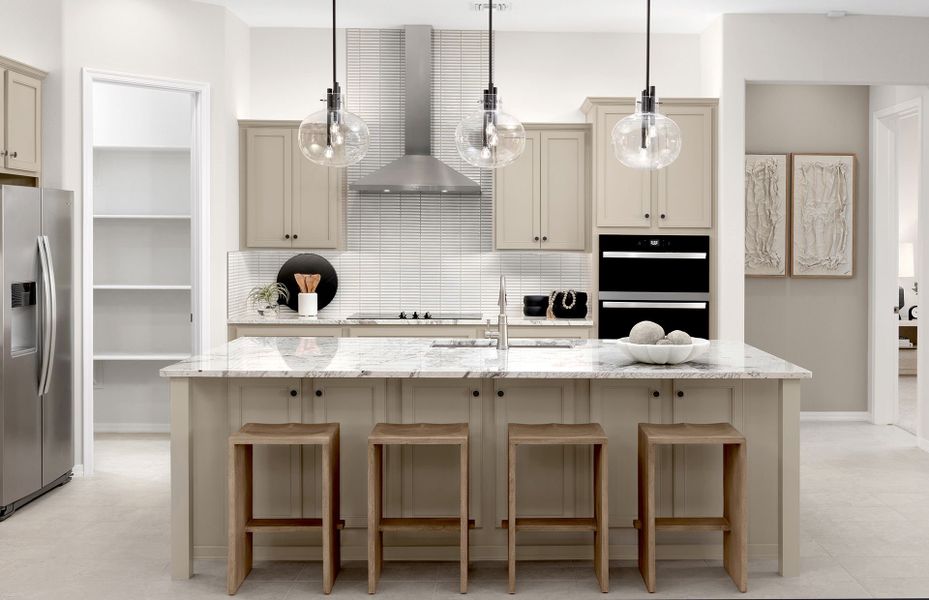 Representative furnished interior of a home built from the Messina by Pulte Homes in Visara, Surprise (Image 5).