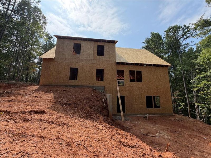In-progress construction of a new home in , Talking Rock, GA (Image 19).