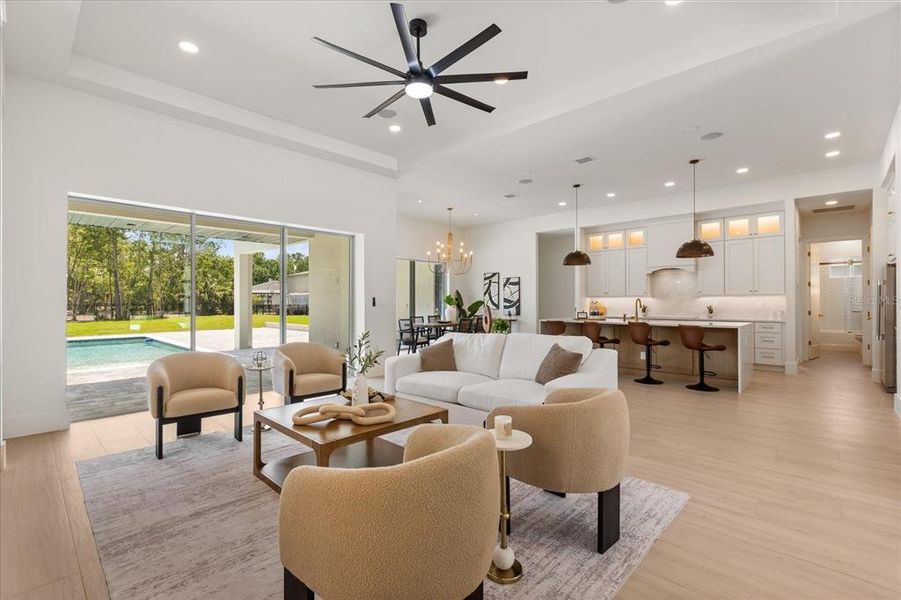 Furnished interior view inside a new home in , Sanford (Image 13).