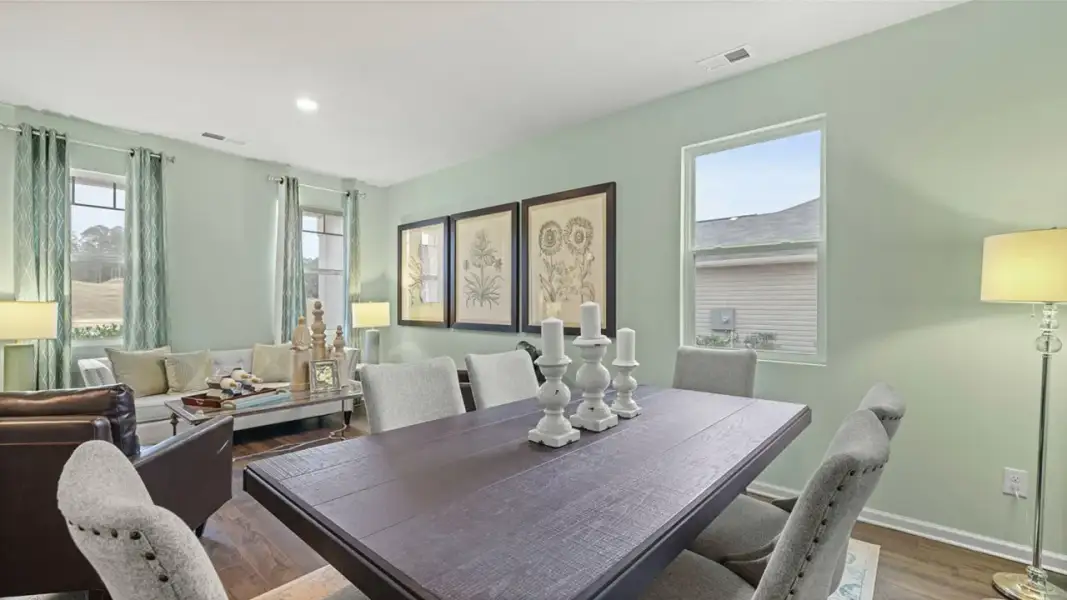 Furnished interior view inside a new home in Carolina Groves, Moncks Corner (Image 10).