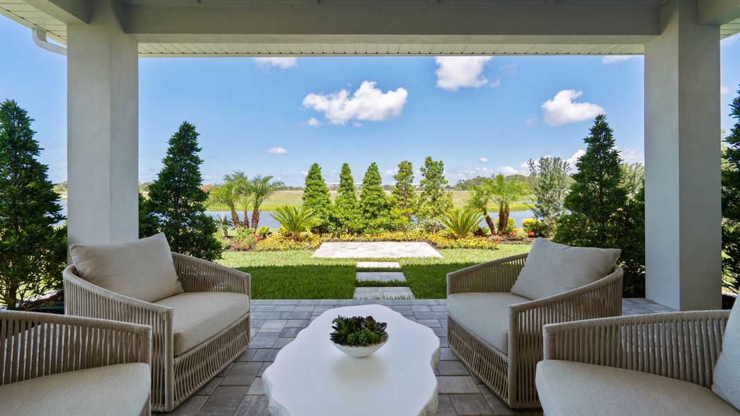Representative furnished interior of a home built from the 2566F by Perry Homes in Mandarin Grove, Palmetto (Image 9).