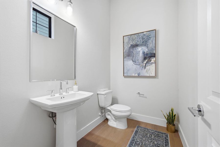 Furnished interior view inside a new home in Spring Valley Creek, Houston (Image 10).
