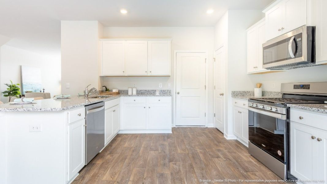 Furnished interior view inside a new home in Carolina Groves, Moncks Corner (Image 6). Furnished interior view inside a new home in Carolina Groves, Moncks Corner (Image 6).