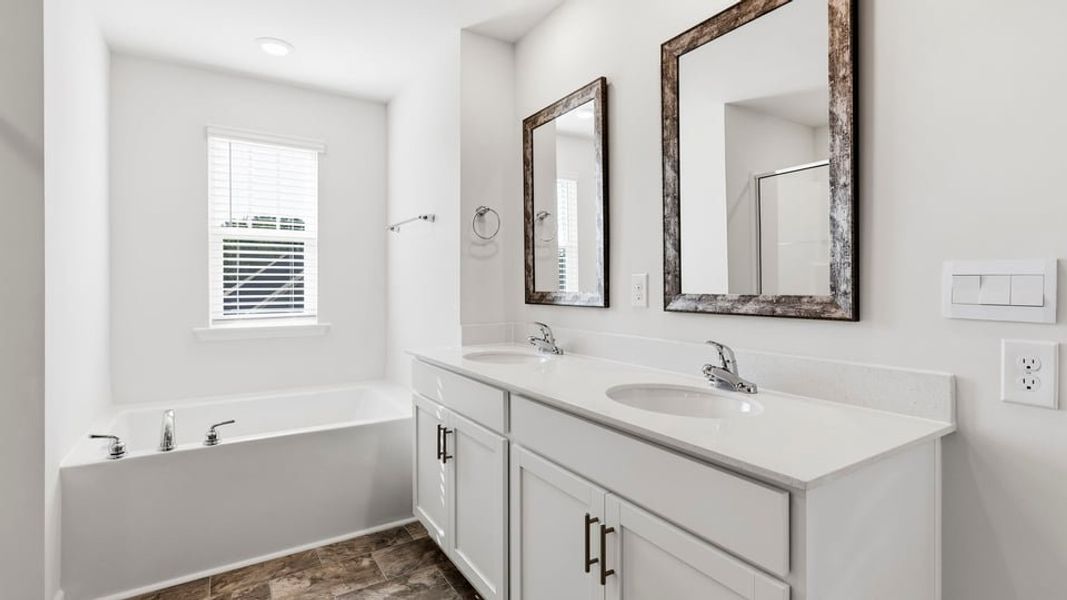 Furnished interior view inside a new home in Sherwood Gardens, Landrum (Image 12).