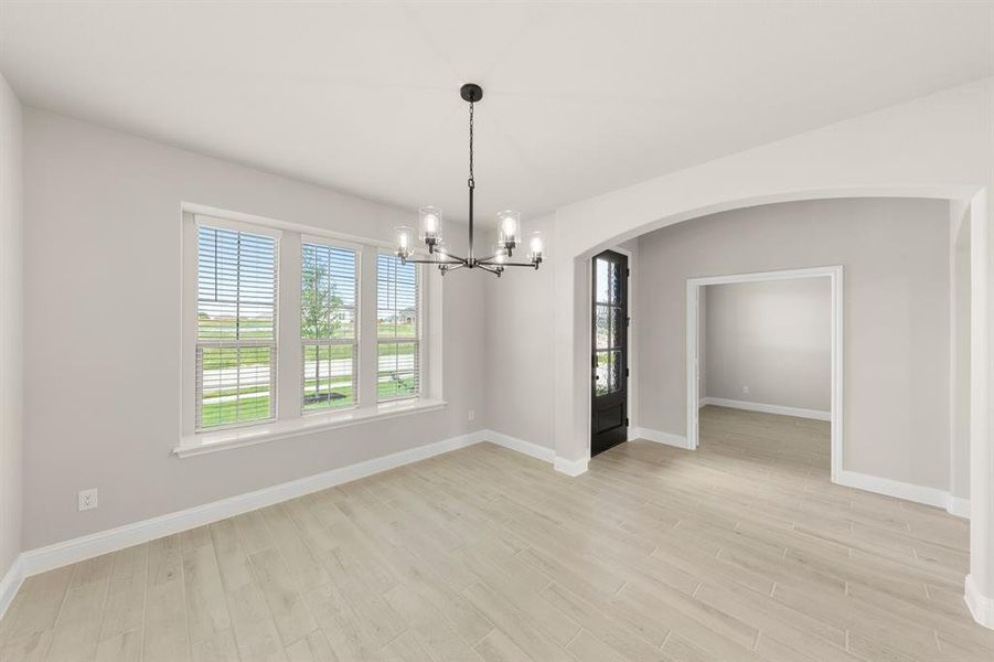 DFW-Lovers Landing-Concept 3218-915 Allegro Avenue-Formal Dining Room-Risewell Homes