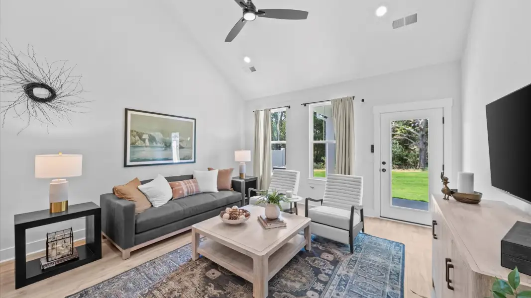 Furnished interior view inside a new home in Village at Midway, Anderson (Image 7).