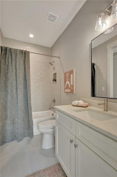 Furnished interior view inside a new home in , Newnan (Image 14). Furnished interior view inside a new home in , Newnan (Image 14).