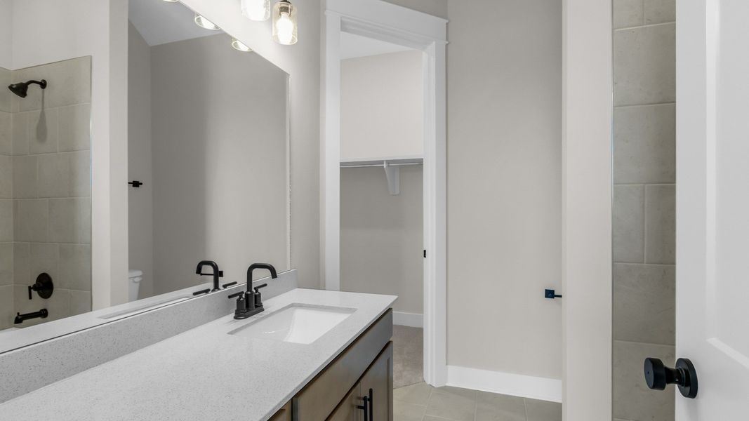 Furnished interior view inside a new home in Shelton Square, Murfreesboro (Image 9).
