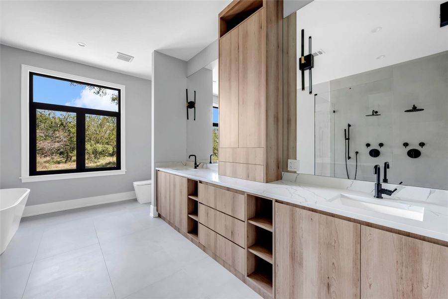 PRIMARY BATHROOM - DUAL VANITY PRIMARY BATHROOM - DUAL VANITY