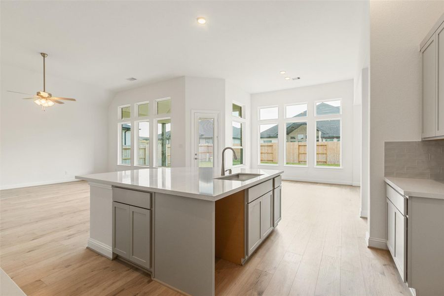 Furnished interior view inside a new home in Brookewater, Rosenberg (Image 3). Furnished interior view inside a new home in Brookewater, Rosenberg (Image 3).