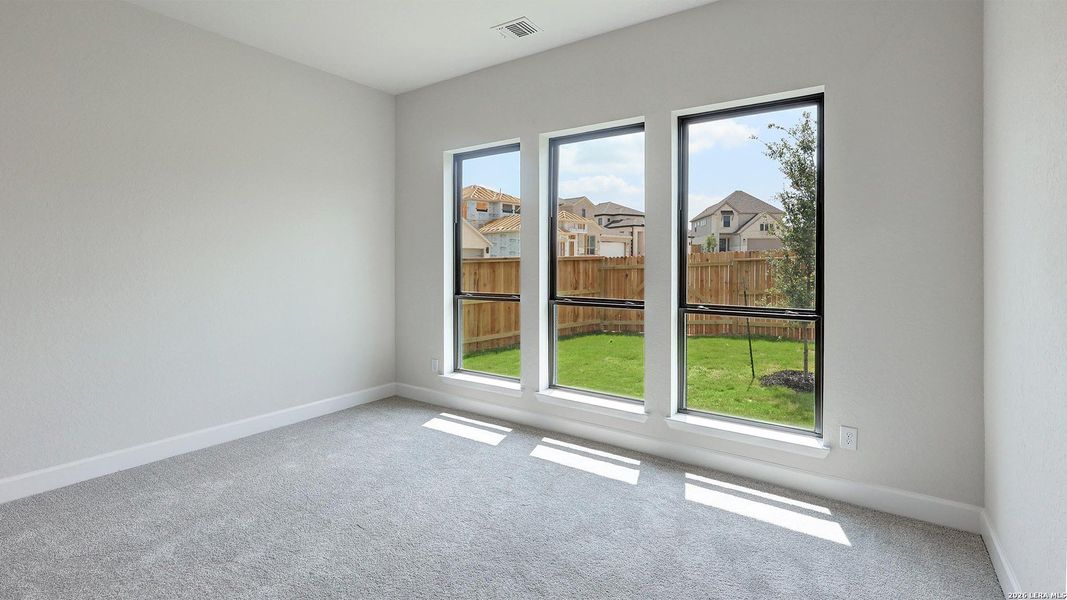 Spacious, unfurnished interior of a new home in Ladera, San Antonio (Image 19). Spacious, unfurnished interior of a new home in Ladera, San Antonio (Image 19).