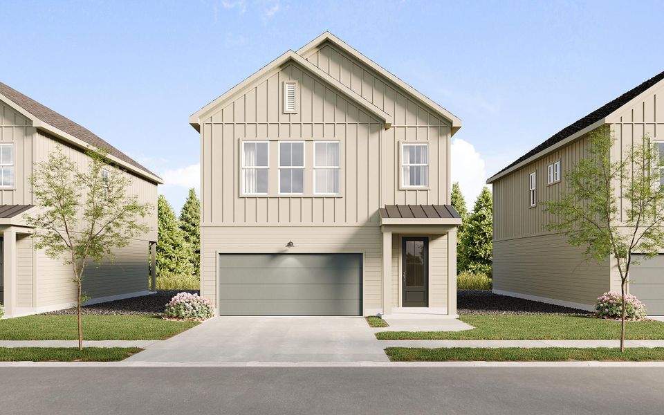 Representative exterior photo of a completed home built from the Lilac by Empire Homes in Chastain, Ooltewah, TN (Image 19).