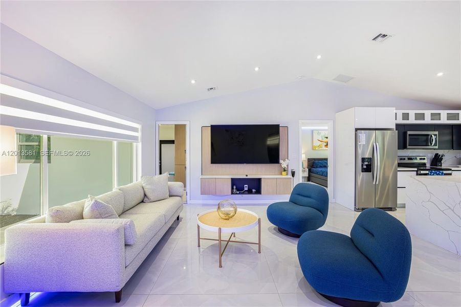 Furnished interior view inside a new home in , Fort Lauderdale (Image 13).