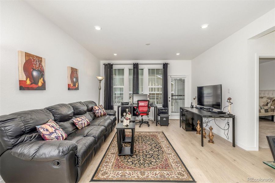 Furnished interior view inside a new home in Green Valley Ranch Active Adult, Aurora (Image 12).