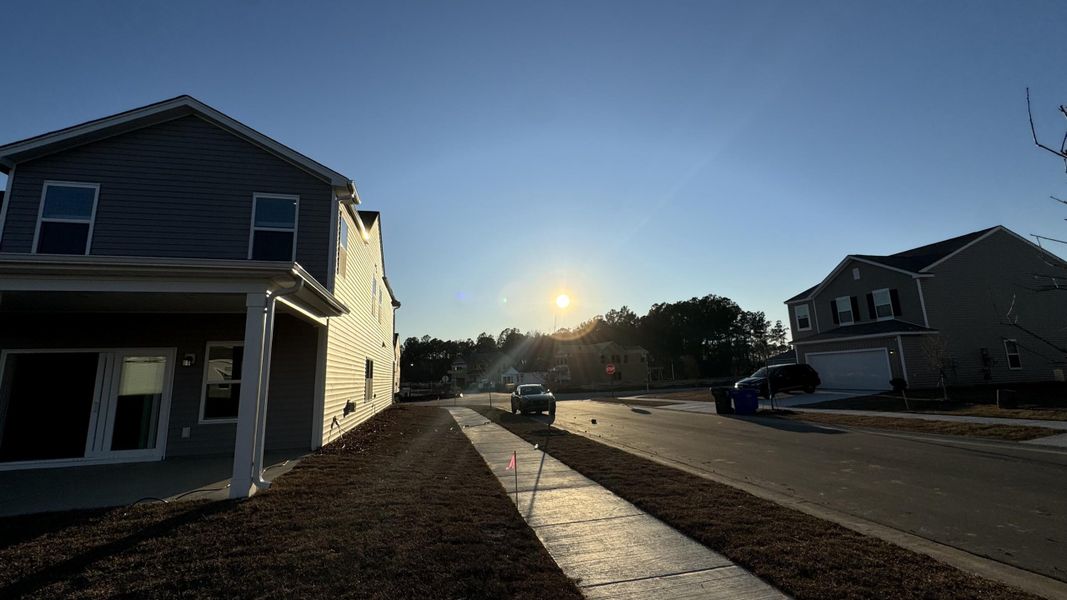 Exterior details and patio area of a home in , Summerville (Image 33). Exterior details and patio area of a home in , Summerville (Image 33).