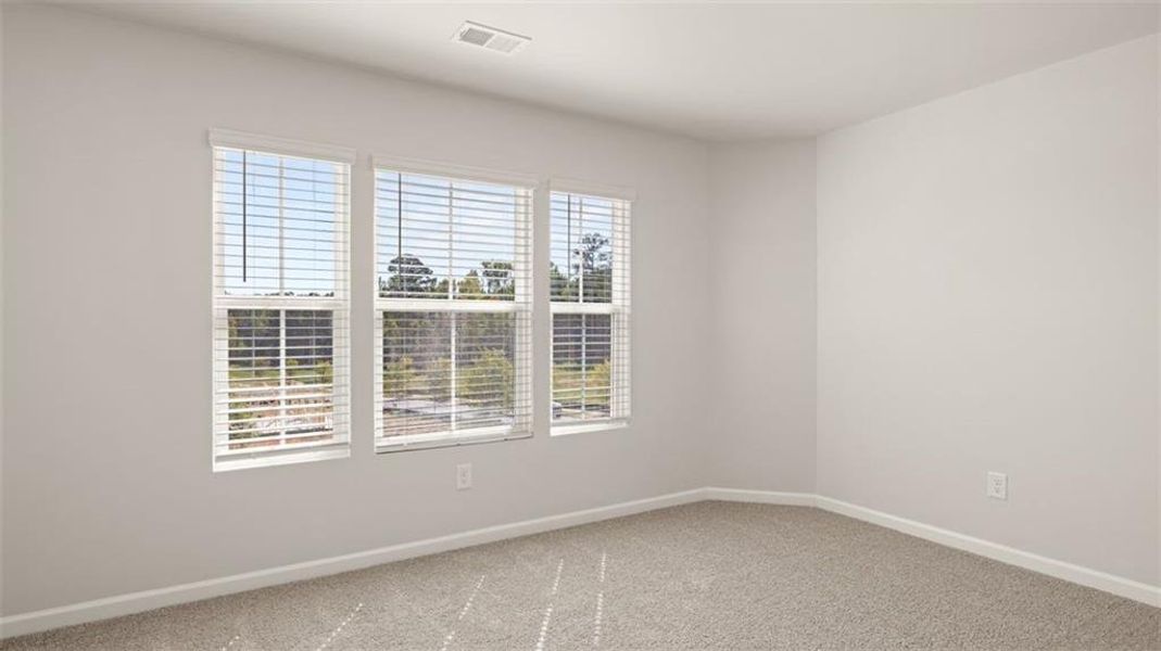 Spacious, unfurnished interior of a new home in Brookland Commons, Monroe (Image 15).