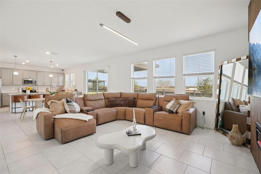 Furnished interior view inside a new home in , Apopka (Image 39).