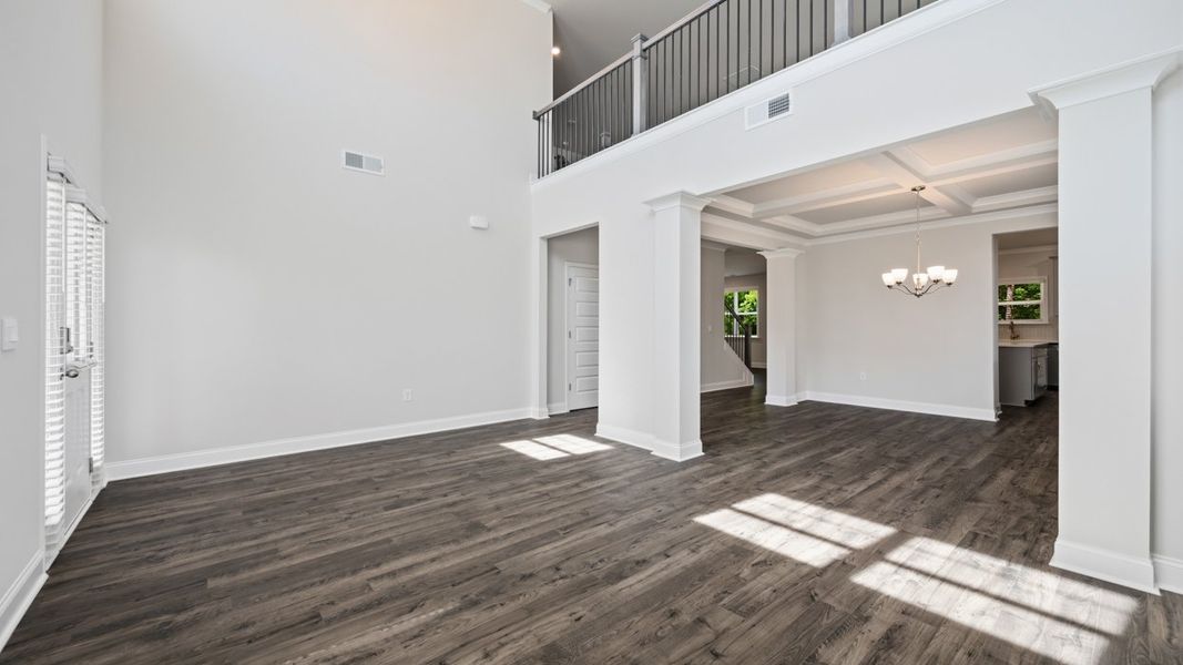 Spacious, unfurnished interior of a new home in Heritage Pointe, Senoia (Image 17).