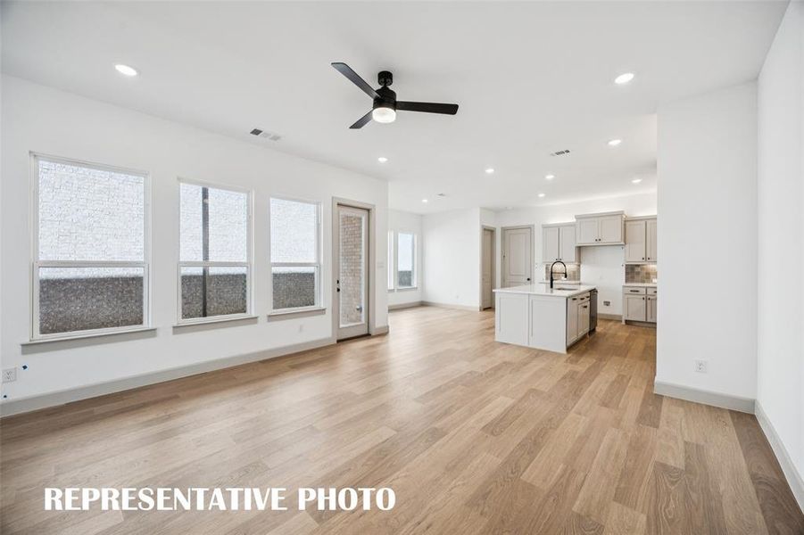 Our Alexis plan offers an open and flowing main floor that was designed for entertaining. REPRESENTATIVE PHOTO Our Alexis plan offers an open and flowing main floor that was designed for entertaining. REPRESENTATIVE PHOTO