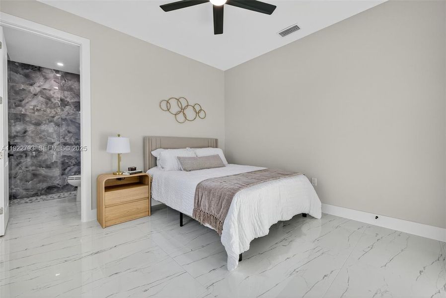 Furnished interior view inside a new home in , Cape Coral (Image 31).