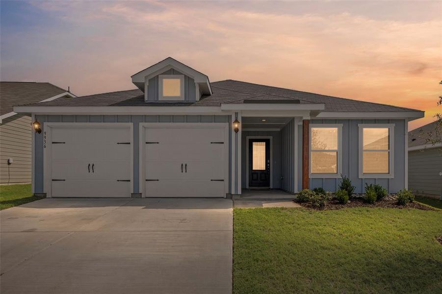 Great curb appeal in fun new community